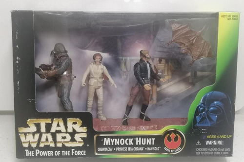 Star Wars Mynock Hunt The Power Of The Force 1998 Kenner C-4