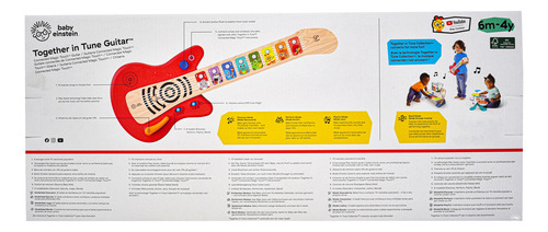 Guitarra Toque Mágico Hape Baby Einstein 12805