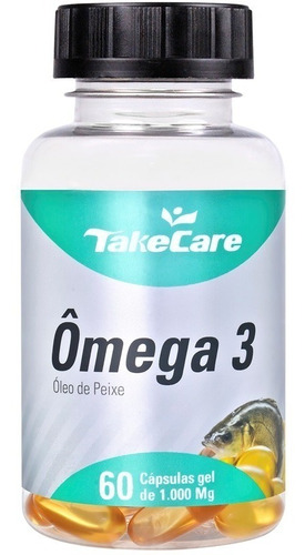 Ômega 3 Óleo De Peixe 1000mg  60 Cáps Ótimo Para Revenda