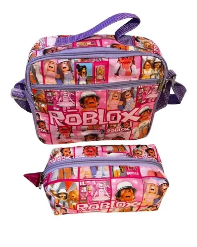 Mochila Roblox Skin Ninja Rodinha Lancheira Estojo no Shoptime