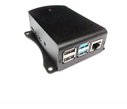 Case De Aluminio Para Raspberry Pi 4 Versión Tortuga