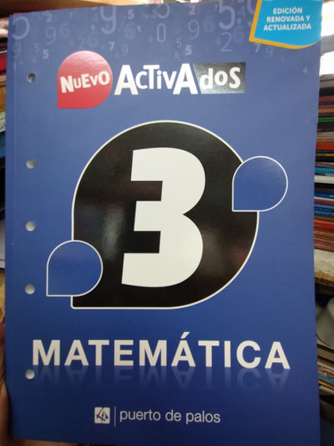 Matematica Activados 3 Edic Renovada Puerto De Palos Nuevo!