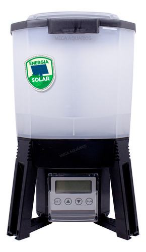 Alimentador Automático Lago Carpas Energia Solar Grech Cff20