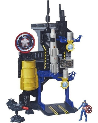Torre Avengers Miniverse Playset Cuartel Capitán América (Usado)