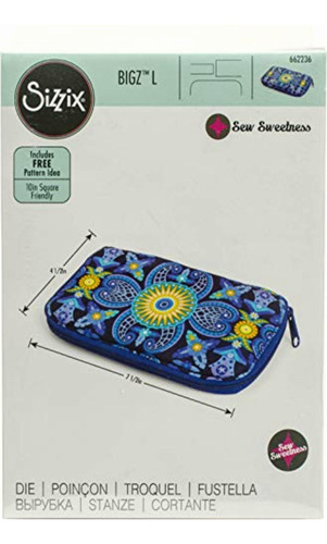 Sizzix Billetera De Sew Sweetness, Multicolor