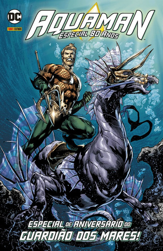 Aquaman - Especial de Aniversário de 80 anos, de Parker, Jeff. Editora Panini Brasil LTDA, capa mole em português, 2021