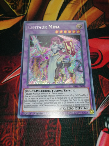 Centaur Mina Yu-gi-oh! Original Konami