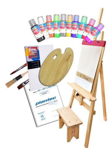 Kit De Arte Nro 6 - Para Niños