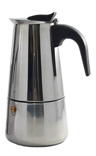 Imagen 1 de 2 de Cafetera Espresso Maker 6 tazas manual acero italiana