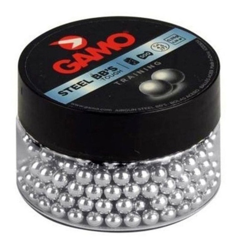 Imagem 2 de 3 de Kit 3 Munição Esfera Gamo Steel Bb's Tough 4.5mm 1500 Unids.