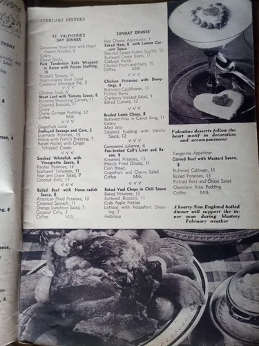 Libro De Cocina Vintage X 5 (Usado)