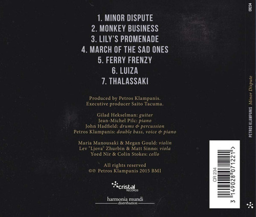 Cd Minor Dispute (petros Klampanis) Estándar