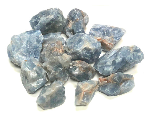 Crystal Collection Piedra Calcita Azul Aspera  S In