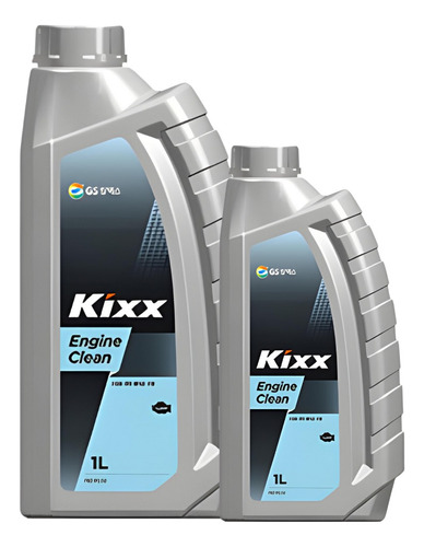 Limpiador De Motores Flushing Kixx Engine Clean 1lts