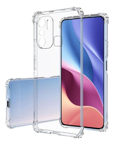 Case Funda Goma Transparente Antishock Infinix Hot 20i