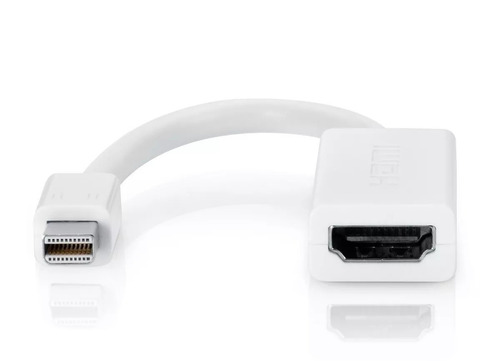 Imagen 1 de 7 de Adaptador Compatible Thunderbolt Mini Displayport A Hdmi