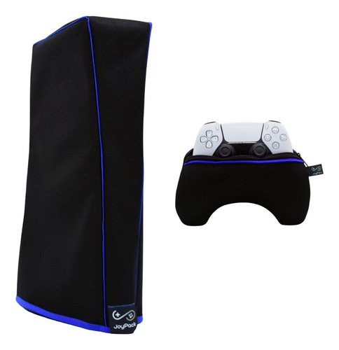 Kit 1 Funda Consola Vertical Ps5/play5 + 1 Funda Joystick