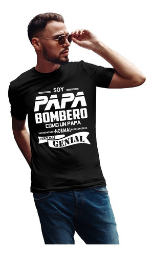 Playeras Negras Modelos Para Bomberos Unicos Modelos