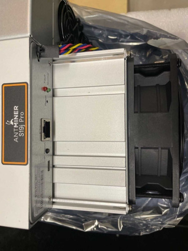 Imagen 3 de 3 de New Nib Antminer S19j Pro 100 Th 3250w Bitcoin Miner Novvo