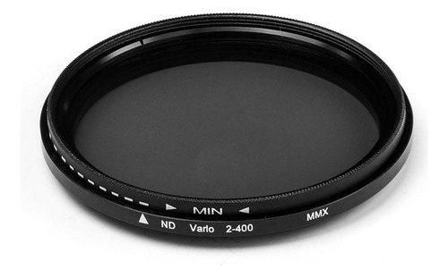 Nd2 A Nd400 Filtro Nd Variable Cámara 82 Mm 82 Mm 37-82 Mm