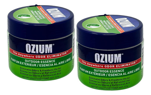 Ozium Gel Desinfectante De Aire De 4.5 Oz: Eliminador De Olo