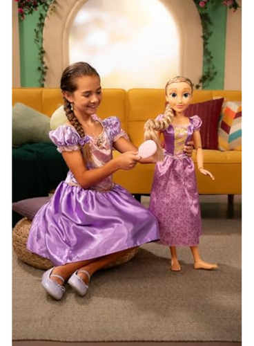 Muñeca Disney Princess Rapunzel Playdate De 32 Pulgadas De A
