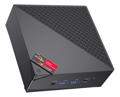 Mini Pc Para Juegos, Amd Ryzen 7 4800u (8c / 16t, Hasta 4.2g