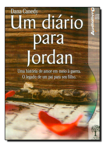 Diário Para Jordan, Um - Audiolivro, De Dana Canedy. Editorial Editora Nossa Cultura, Capa Dura Em Português