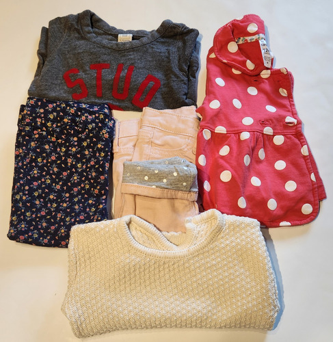 Lote De Ropa Importada De Bebé, Talle 12/18 Meses Impecable! Varios (Usado)