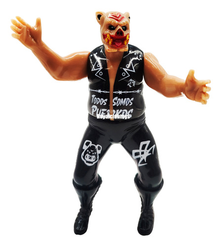 Puerquiza Extrema Luchador Pig Decapitador Figura Accion