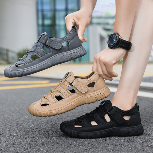 Sandalias Transpirables Antideslizantes De Verano For Hombr