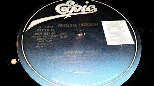 Michael Jackson Off The Wall Thriller Vinilo Maxi Usa 1989