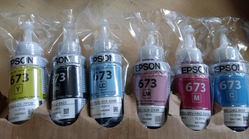 Tinta Original Para Epson L800 ,l810, L805, L850, L1800 