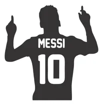 Comprar Calco Messi 10 Festejo  Plotter Vinilo Sticker