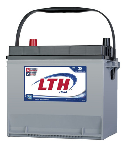 Imagen 3 de 9 de Bateria Lth Agm Para Nissan Sentra 2011 2.0 Litros Tecnologia Powerframe (70% Mas Flujo Electrico) Envio Gratis