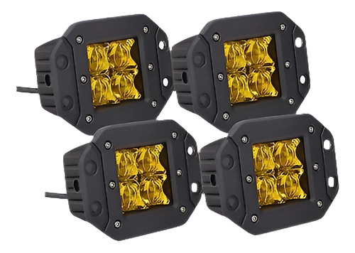 5d Óptica 4 X 16w Cree Spot Led Cubo Trabajo Luz Offroad Cam