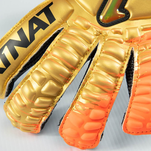 Imagen 3 de 5 de Guante De Portero Rinat Egotiko Elemental Turf Niño Oro