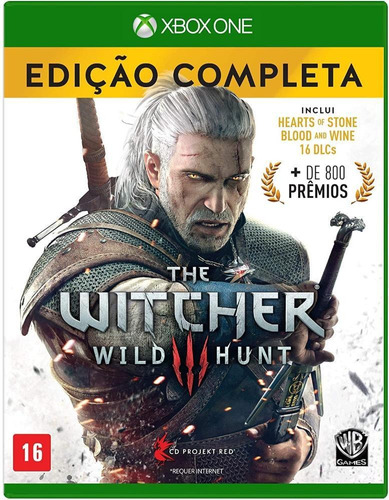 Jogo The Witcher 3 Complete Edition Xbox One Usado Fìsico