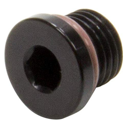 Ihp003 -3 Puerto Interno Hex Aluminio Negro Plug