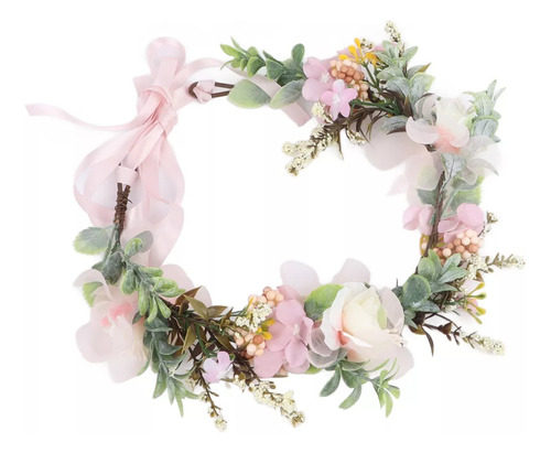 Diadema De Flores Para Fiesta De Bodas