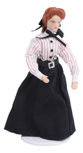 .. Doll Toy 1:12 En Miniatura Para Mujer, Modelo De