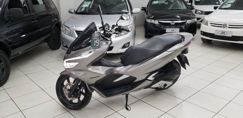 Imagem 2 de 7 de Honda Pcx 150 Prata 2019 Gasolina
