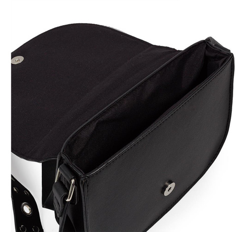 Cartera Bandolera Con Correa De Arandelas Y Tachas Todomoda