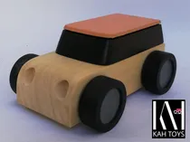 Comprar Autitos Montessori Madera 13cm Juego Juguete Autos Vehículos