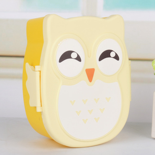 Microondas Portátil De Plástico Con Forma De Búho Con Dibujo