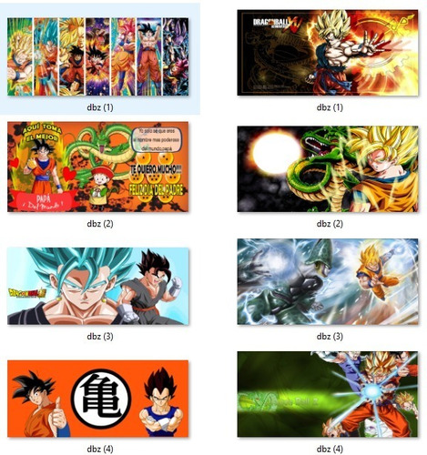 26 Diseños Plantillas Para Sublimar Tazas Dragon Ball