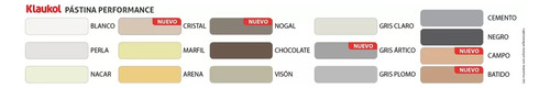 Pastina Klaukol Alta Performance Porcelanato 1kg Mas Colores Color Blanco