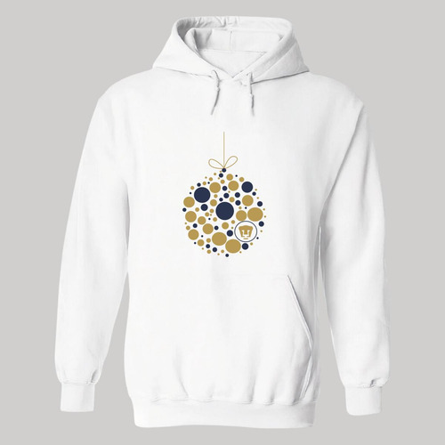 Sudadera Pumas Unam Deportiva Hombre Esfera Navidad