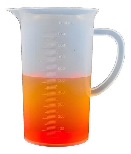 Vaso Graduado De Polipropileno Con Asa 1000ml Eisco