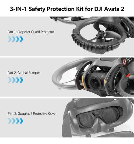 Kit De Accesorios Fpvtosky Avata 2 Drone And Goggle 3